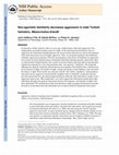 Research paper thumbnail of Nonagonistic familiarity decreases aggression in male Turkish hamsters, Mesocricetus brandti