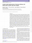 Research paper thumbnail of Scalable explicit implementation of anisotropic diffusion with Runge-Kutta-Legendre super-time-stepping