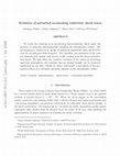 Research paper thumbnail of Evolution of Perturbed Accelerating Relativistic Shock Waves