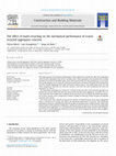 Research paper thumbnail of The effect of multi-recycling on the mechanical performance of coarse recycled aggregates concrete