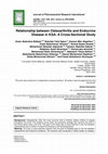 Research paper thumbnail of Relationship between Osteoarthritis and Endocrine Disease in KSA: A Cross-Sectional Study