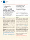 Research paper thumbnail of Head and Neck Cancers, Version 2.2014