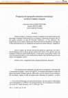 Research paper thumbnail of Propuesta de topografia monástica meridional en época hispano-visigoda