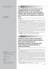 Research paper thumbnail of The Comparison of the Effects of the Combination of Physical Therapy Modalities and Local Corticosteroid Therapy and Alone Physical Therapy in the Patients with Hemiplegic Shoulder Pain