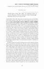 Research paper thumbnail of Nicholas Birns. Theory After Theory: An Intellectual History of Literary Theory from 1950 to the Early 21st Century. Peterborough: Broadview, 2010. Pp. 345. $24.45 CAD