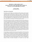 Research paper thumbnail of History as ‘Precarious Gift’: Harland’s Half-Acre and The Great World as Malouf’s Not-So-Historical Novels