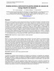 Research paper thumbnail of Análisis térmico y estructural de pectina aislada de cáscara de mango Ataulfo de desecho