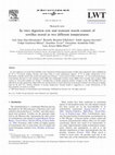 Research paper thumbnail of In vitro digestion rate and resistant starch content of tortillas stored at two different temperatures