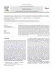 Research paper thumbnail of Composition and characteristics of oil extracted from flaxseed-added corn tortilla