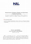 Research paper thumbnail of Measurement of radiative Bhabha and quasi-real Compton scattering