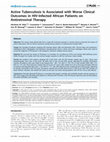 Research paper thumbnail of Active Tuberculosis Is Associated with Worse Clinical Outcomes in HIV-Infected African Patients on Antiretroviral Therapy