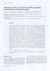 Research paper thumbnail of Importance of clay size minerals for Fe(III) respiration in a petroleum-contaminated aquifer