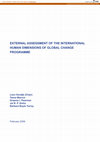 Research paper thumbnail of External Assessment of the International Human Dimensions of Global Change Programme