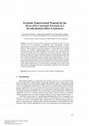 Research paper thumbnail of Economic Empowerment Program for the Wives of Ex Convicted Terrorists as a Deradicalization Effort in Indonesia