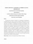 Research paper thumbnail of Ensino à Distância: autonomia e autorregulação da aprendizagem