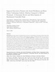 Research paper thumbnail of Improved Survival in Patients with Atrial Fibrillation and Heart Failure Undergoing Catheter Ablation Compared to Medical Treatment: A Systematic Review and Meta-Analysis of Randomized Controlled Trials