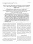 Research paper thumbnail of High-Temperature Ethanol Fermentation and Transformation with Linear DNA in the Thermotolerant Yeast Kluyveromyces marxianus DMKU3-1042