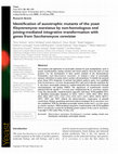 Research paper thumbnail of Identification of auxotrophic mutants of the yeast Kluyveromyces marxianus by non-homologous end joining-mediated integrative transformation with genes from Saccharomyces cerevisiae