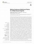 Research paper thumbnail of Mining Sudanese Medicinal Plants for Antiprotozoal Agents