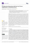 Research paper thumbnail of Levothyroxine Interactions with Food and Dietary Supplements–A Systematic Review