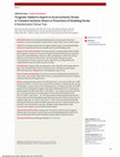 Research paper thumbnail of Ticagrelor Added to Aspirin in Acute Ischemic Stroke or Transient Ischemic Attack in Prevention of Disabling Stroke