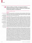 Research paper thumbnail of Safety and efficacy of GABAA α5 antagonist S44819 in patients with ischaemic stroke: a multicentre, double-blind, randomised, placebo-controlled trial