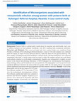 Research paper thumbnail of Identification of Microorganisms associated with intraamniotic infection among women with preterm birth at Ruhengeri Referral Hospital, Rwanda: A case control study