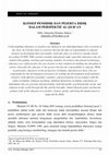 Research paper thumbnail of Konsep Pendidik dan Peserta Didik Dalam Perspektif Al-Qur’an