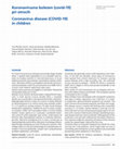 Research paper thumbnail of Koronavirusna Bolezen (COVID-19) Pri Otrocih