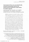 Research paper thumbnail of Assessment of low-cost, non-electrically powered chlorination devices for gravity-driven membrane water kiosks in eastern Uganda