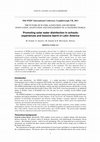 Research paper thumbnail of Promoting solar water disinfection in schools: experiences and lessons learnt in Latin America