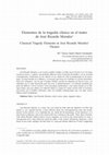 Research paper thumbnail of Elementos de la tragedia clásica en el teatro de José Ricardo Morales