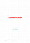 Research paper thumbnail of Comptabilité Privée