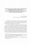 Research paper thumbnail of Análise Crítica do Discurso como método em pesquisa social científica