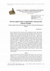 Research paper thumbnail of Dîvânu Lugâti’t-Türk ve Eşdizimlilik: Türkçenin İlk Eşdizim Sözlüğü