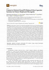 Research paper thumbnail of Control of Hybrid Diesel/PV/Battery/Ultra-Capacitor Systems for Future Shipboard Microgrids