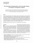 Research paper thumbnail of The Phenotypic Characterization of the Cammalleri Sisters, an Example of Exceptional Longevity