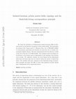 Research paper thumbnail of Isolated horizons, p-form matter fields, topology, and the black-hole/string correspondence principle