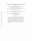 Research paper thumbnail of Astrophysical implications of higher-dimensional gravity