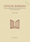 Research paper thumbnail of Editoriale a "Civiltà Romana. Rivista pluridisciplinare di studi su Roma antica e le sue interpretazioni" VIII (2021)