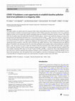 Research paper thumbnail of COVID-19 lockdown: a rare opportunity to establish baseline pollution level of air pollutants in a megacity, India