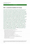 Research paper thumbnail of PESI - a taxonomic backbone for Europe