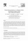 Research paper thumbnail of Round-about production, co-ordination failure, technological change, and the wage–employment dilemma