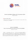 Research paper thumbnail of Socrate paradigme éthique pour les penseurs latins