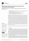 Research paper thumbnail of Carbon Nanostructures as Therapeutic Cargoes: Recent Developments and Challenges