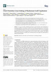 Research paper thumbnail of Click-Chemistry Cross-Linking of Hyaluronan Graft Copolymers