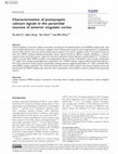 Research paper thumbnail of Characterization of postsynaptic calcium signals in the pyramidal neurons of anterior cingulate cortex