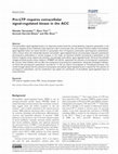 Research paper thumbnail of Pre-LTP requires extracellular signal-regulated kinase in the ACC