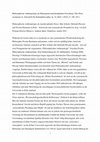 Research paper thumbnail of Philosophische Anthropologie als Hintergrund interdisziplinärer Forschung? [Pre-Print]