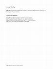 Research paper thumbnail of Research-Practice Collaboration in NYC: Evaluating the Implementation and Impact of the Expanded Success Initiative